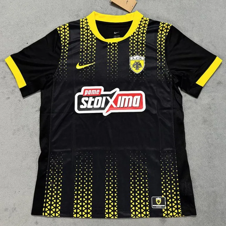 25-26 AEK Athens - Camiseta Versión Hincha - Suplente