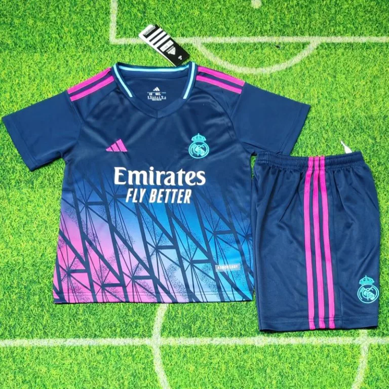 25-26 RMA - Camiseta Infantil - Azul Royal - Edición concepto