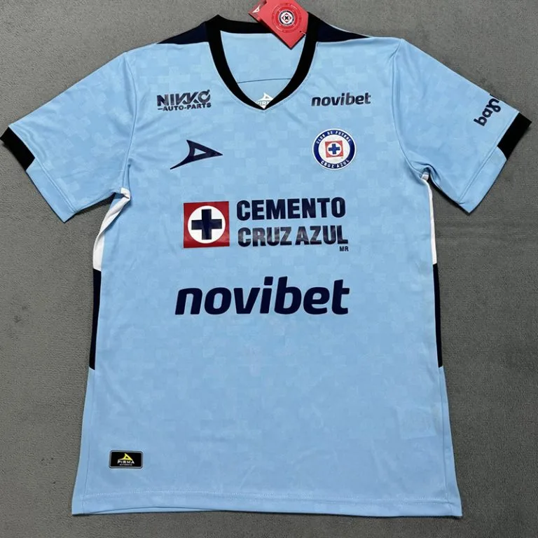 25-26 Cruz Azul - Camiseta Arquero Versión Hincha - Azul claro