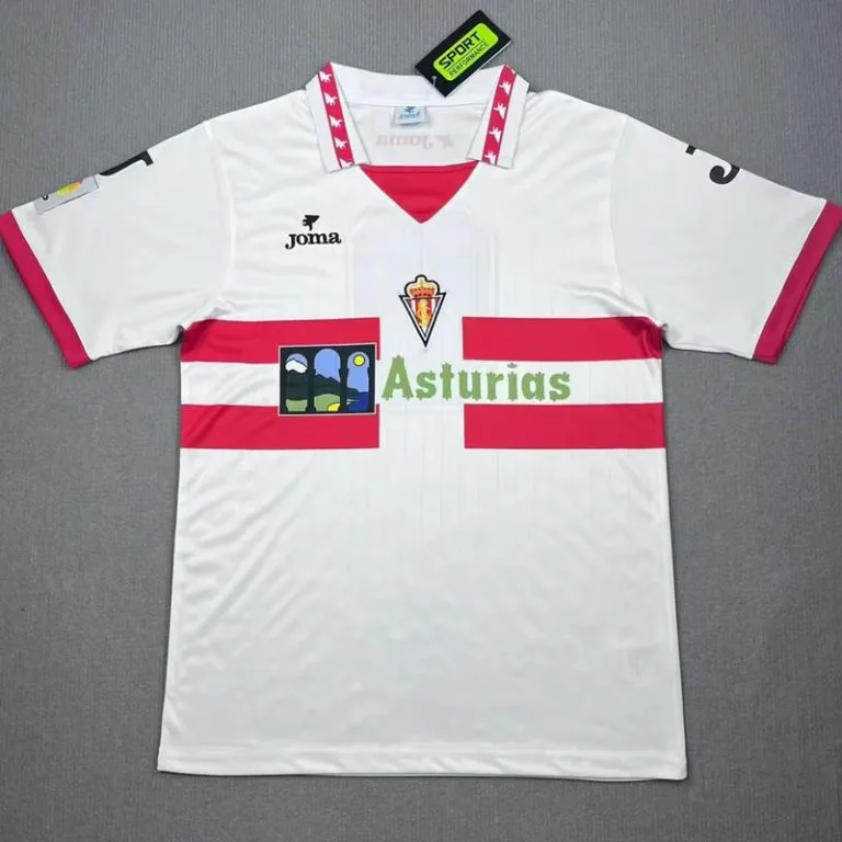 1996-1997 Gijon - Camiseta RETRO - Suplente