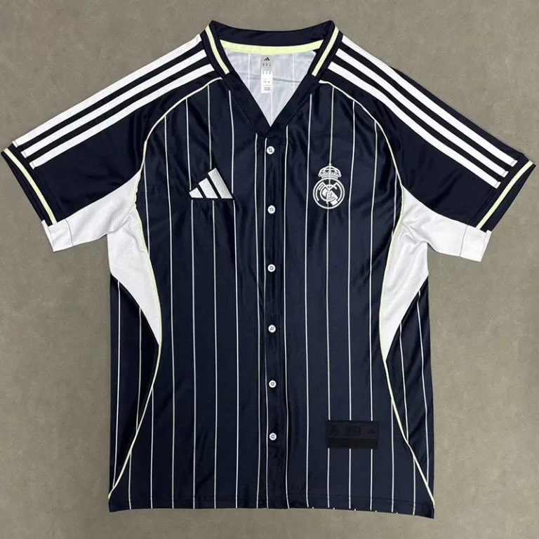 25-26 RMA - Camiseta de Béisbol - Cian - Edición Casual
