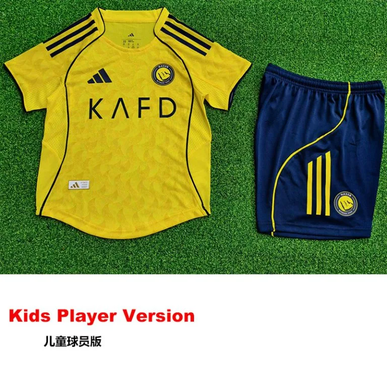 25-26 Al-Nassr - Camiseta Infantil - Titular - Versión Jugador
