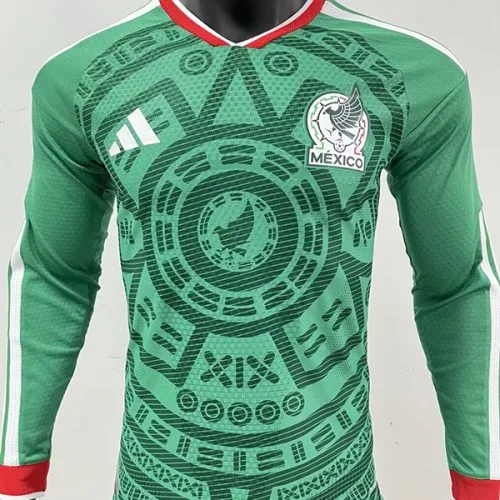 26-27 México - Camiseta - Titular - Manga larga - Versión Jugador