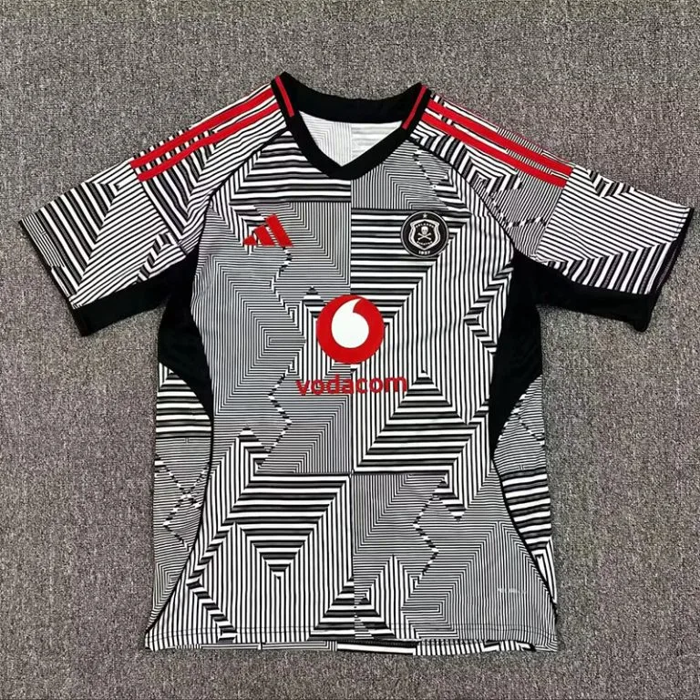 25-26 Orlando Pirates - Camiseta Versión Hincha - Suplente