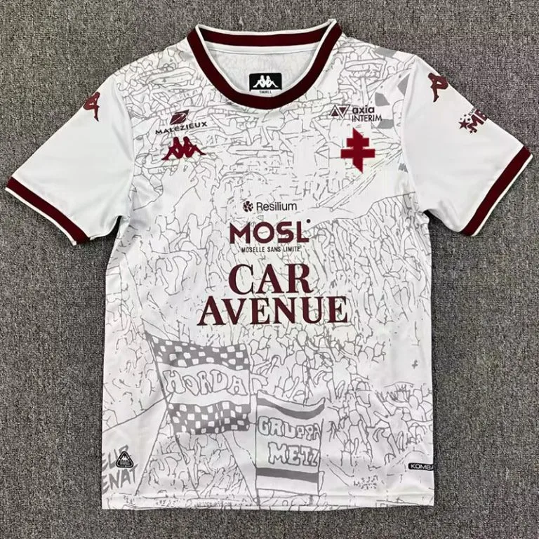 25-26 Metz - Camiseta Versión Hincha - Suplente