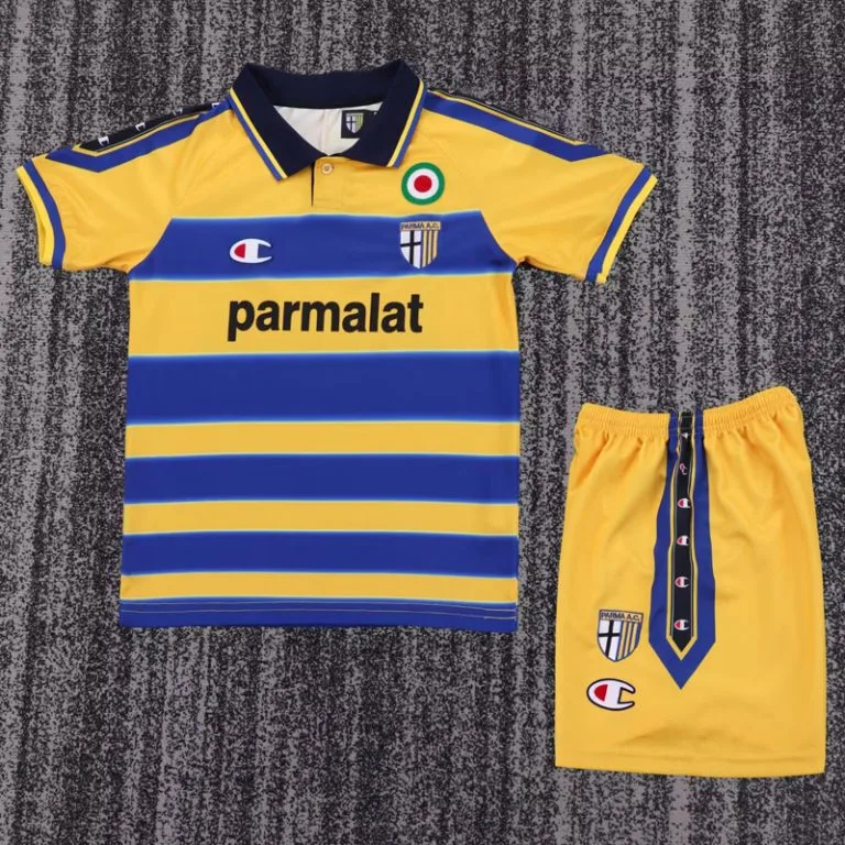 1999-2000 Parma - Camiseta Infantil RETRO - Titular