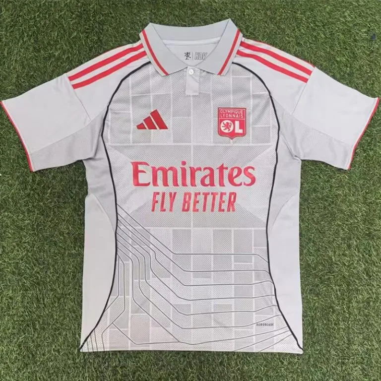 25-26 Lyon - Camiseta Versión Hincha - Tercera