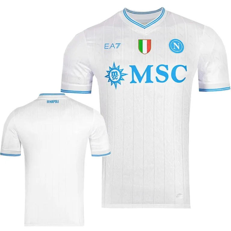25-26 Napoli - Camiseta Versión Hincha - Suplente - UEFA CL