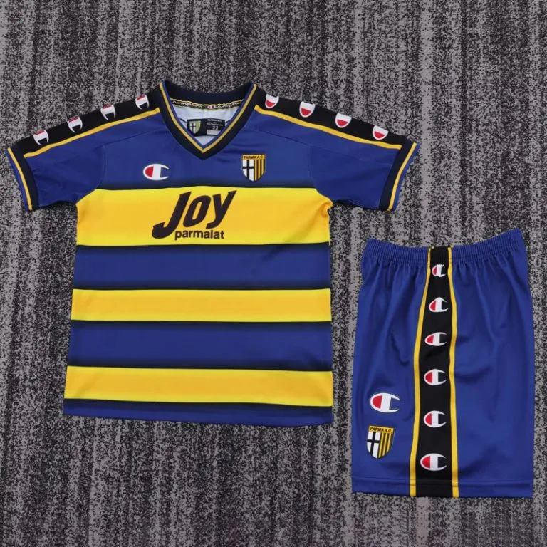 2001-2002 Parma - Camiseta Infantil RETRO - Titular