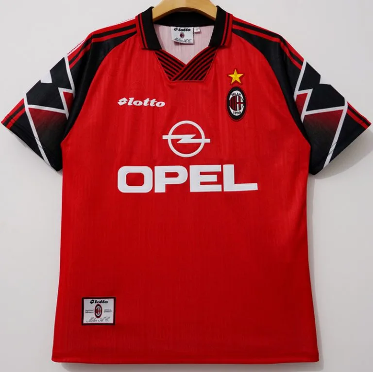 1997-1998 ACM - Camiseta RETRO - Rojo