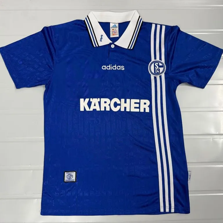 1996-1997 Schalke 04 - Camiseta RETRO - Titular