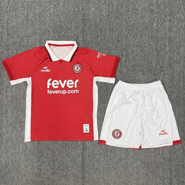 25-26 Bristol City - Camiseta Infantil - Titular