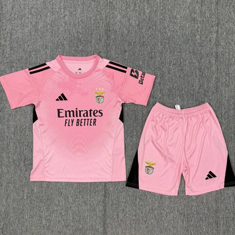 25-26 Benfica - Camiseta Arquero Infantil - Rosa
