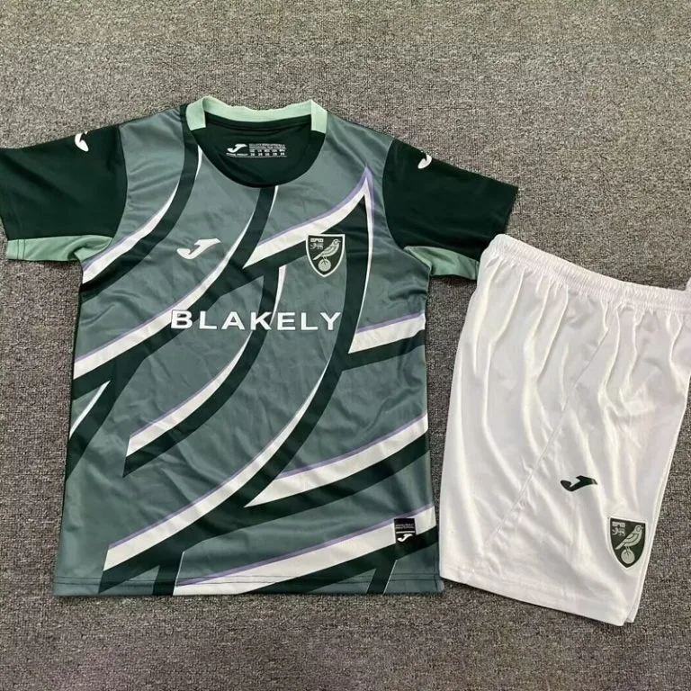 25-26 Norwich City - Camiseta Infantil - Suplente