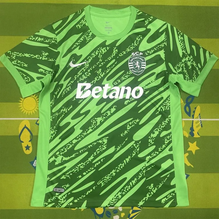 25-26 Sporting Lisbon - Camiseta de Arquero - Verde