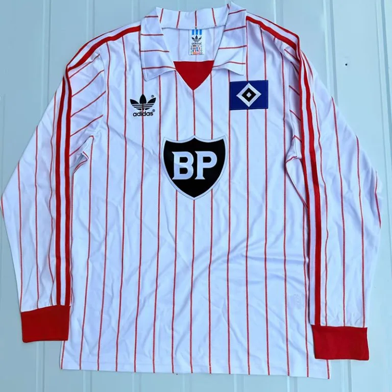 1983-1984 Hamburg SV - Camiseta RETRO - Titular - Manga larga