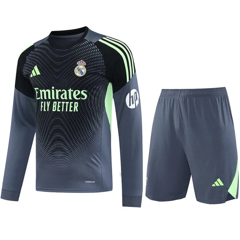 25-26 RMA - Camiseta de Arquero - Gris y Negro
