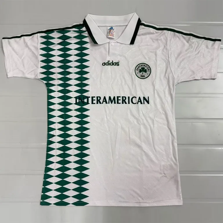 1995-1996 Panathinaikos - Camiseta RETRO - Suplente