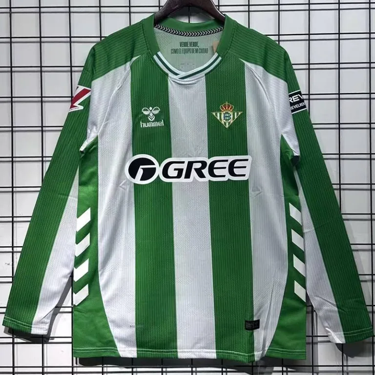 25-26 Real Betis - Camiseta - Titular - Manga larga