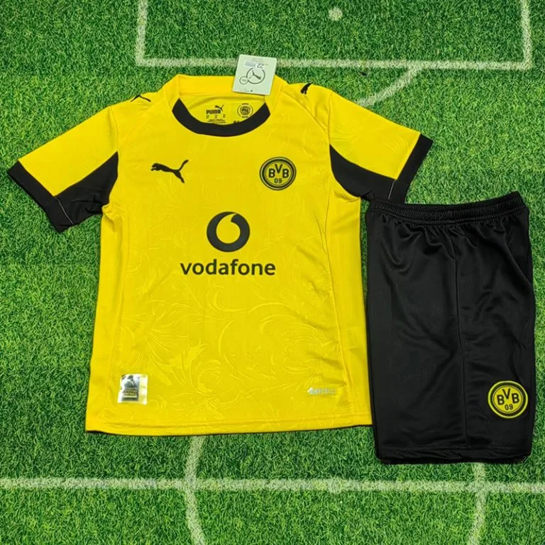 25-26 Dortmund - Camiseta Infantil - Titular - Partido de Copa
