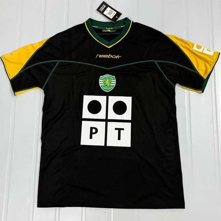 2002-2003 Sporting Lisbon - Camiseta RETRO - Suplente
