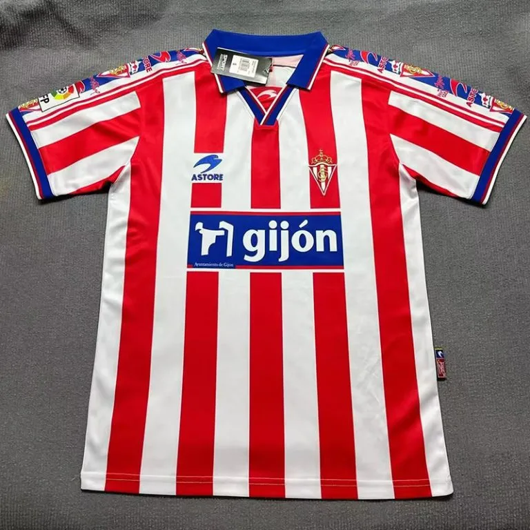 1999-2000 Gijon - Camiseta RETRO - Titular