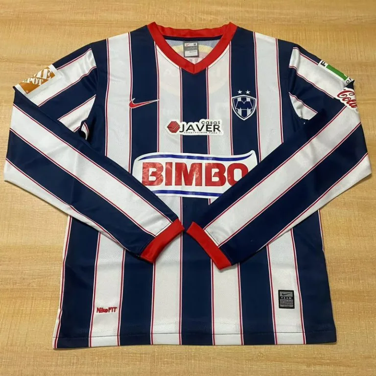 2009-2010 Monterrey - Camiseta RETRO - Titular - Manga larga