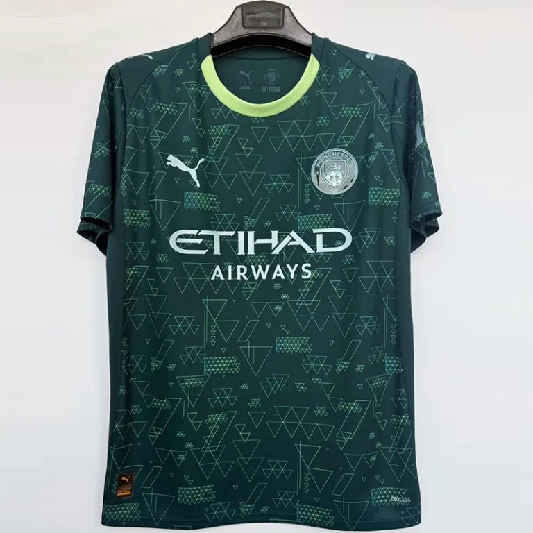 25-26 Man City - Camiseta Versión Hincha - Cuarta