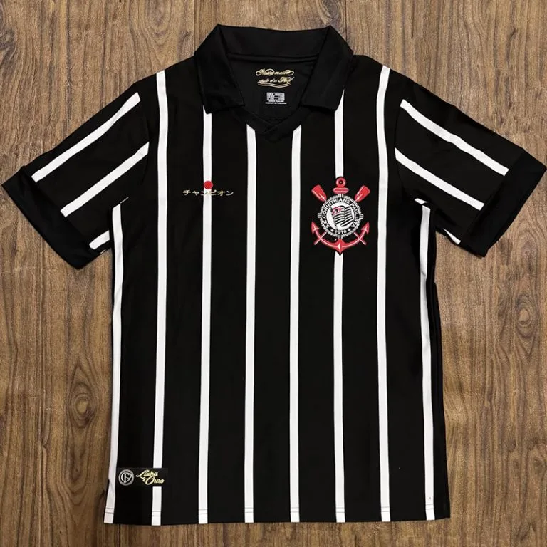 2012 Corinthians - Camiseta RETRO - Negro - Edición especial