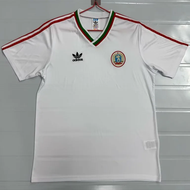1986 Bulgaria - Camiseta RETRO - Blanco