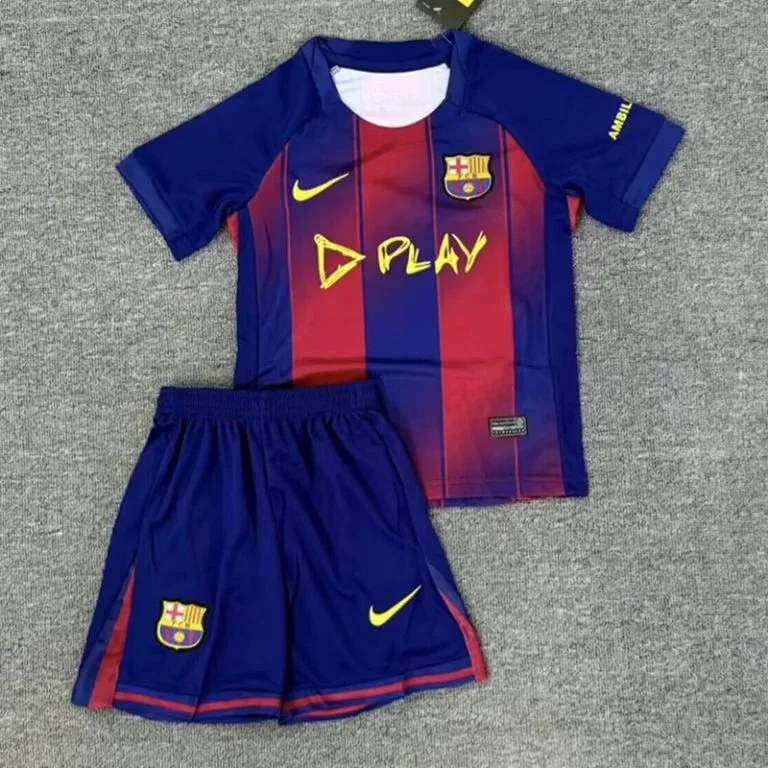 25-26 BAR - Camiseta Infantil - Titular - Derby