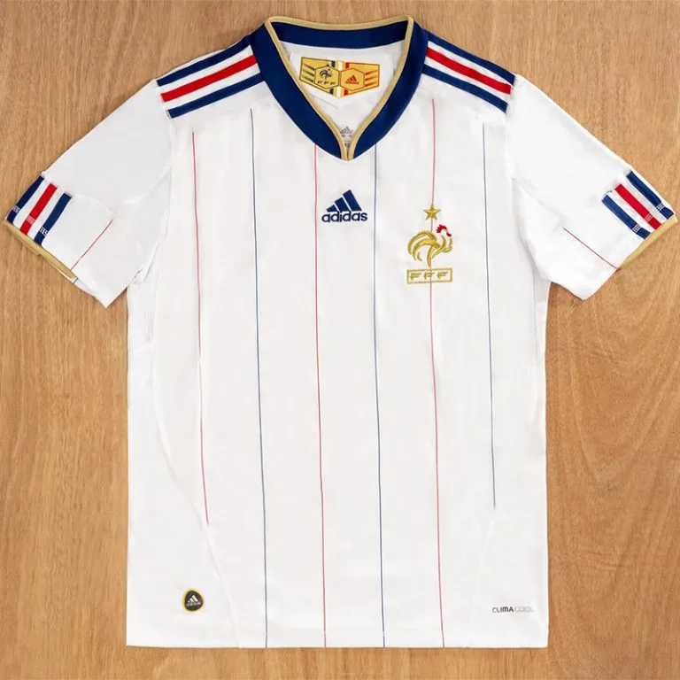 2010 Francia - Camiseta RETRO - Suplente