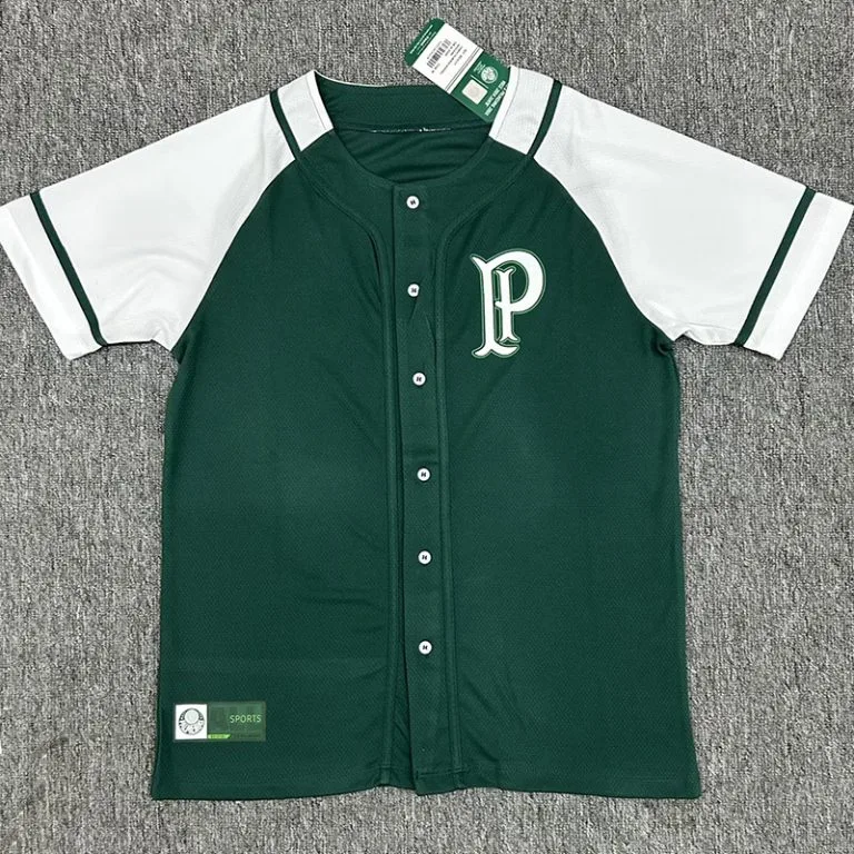 25-26 Palmeiras - Camiseta de Béisbol - Verde - Edición Casual