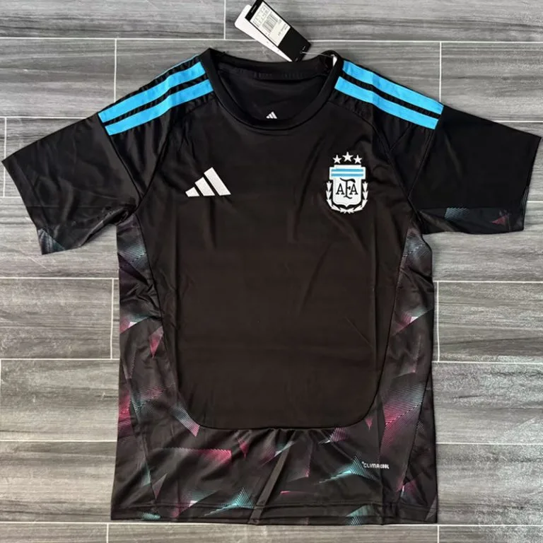 26-27 Argentina - Camiseta Arquero Versión Hincha - Negro