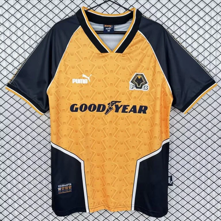 1996-1998 Wolves - Camiseta RETRO - Titular