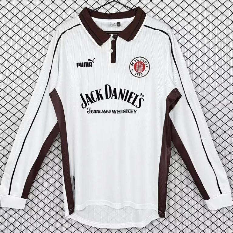 1999-2000 St. Pauli - Camiseta RETRO - Titular - Manga larga