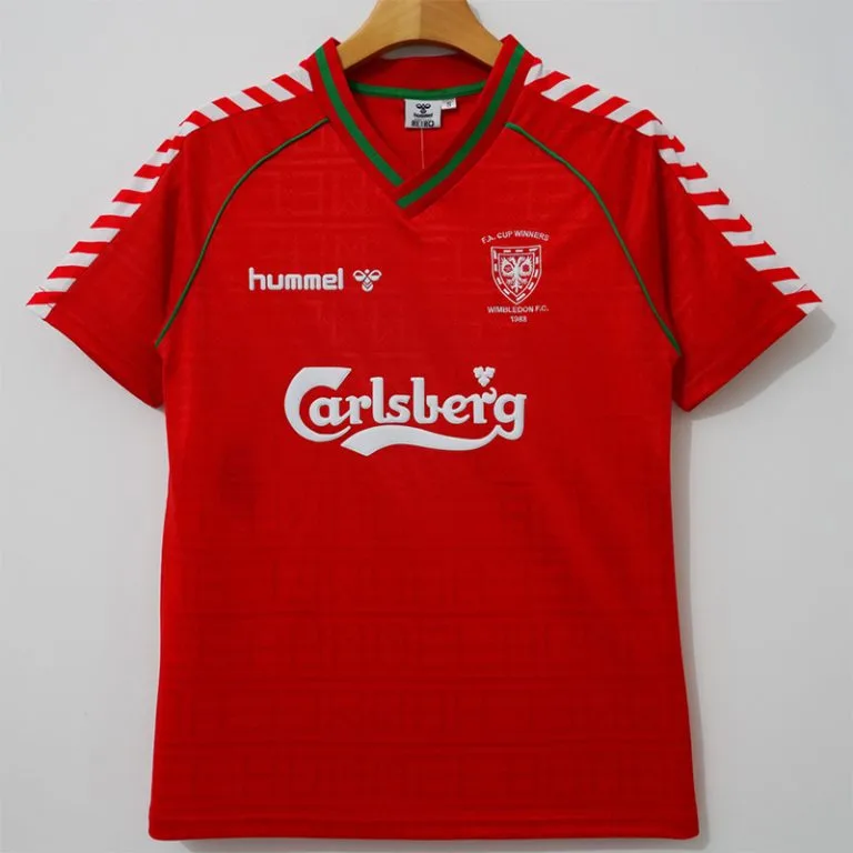1988-1989 Wimbledon FC - Camiseta RETRO - Suplente