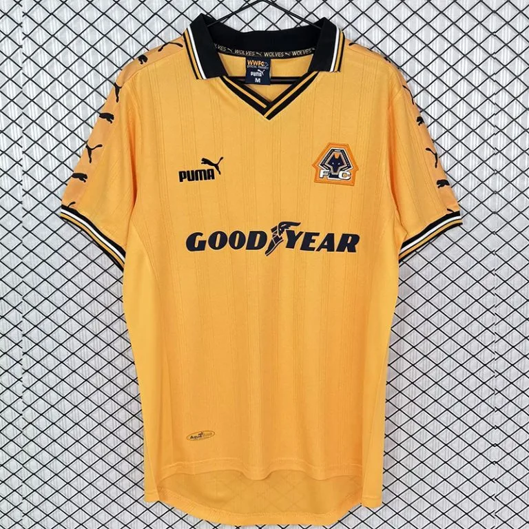 1998-1999 Wolves - Camiseta RETRO - Titular
