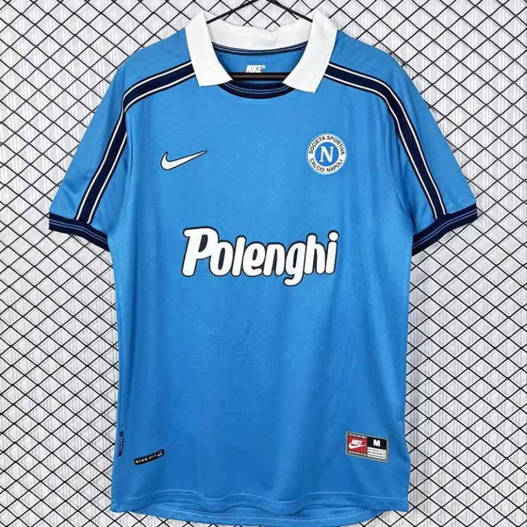 1998-1999 Napoli - Camiseta RETRO - Titular