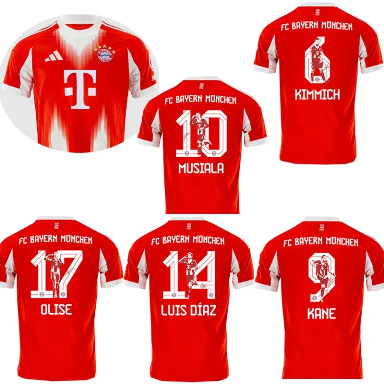 25-26 Bayern - Camiseta - Titular - Print - Foto - Número - Edición especial Hincha