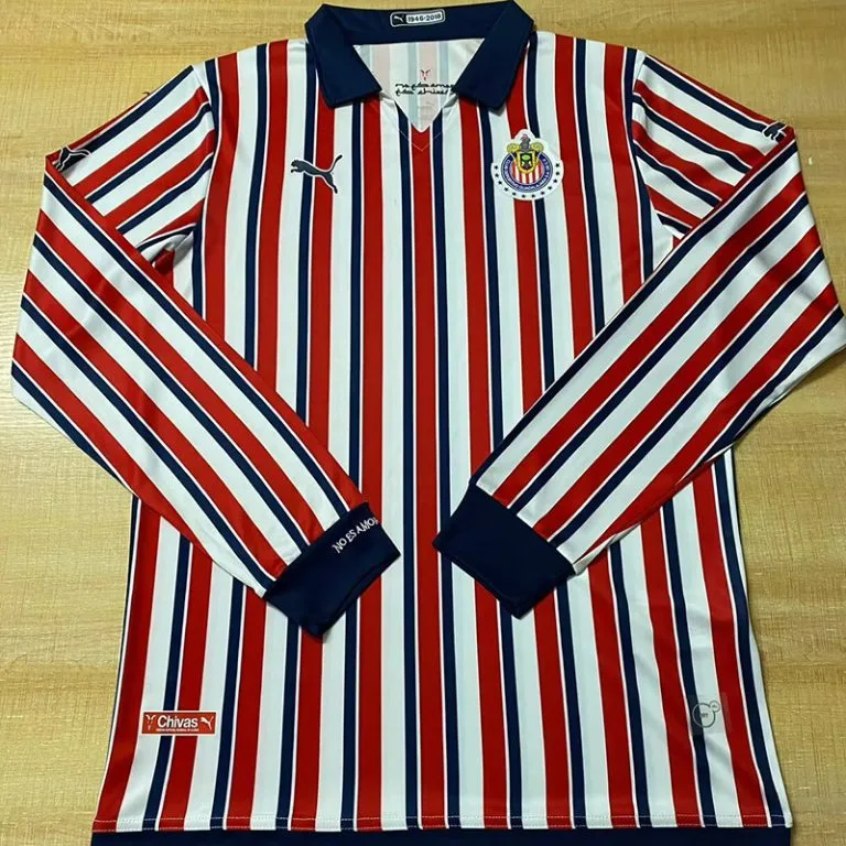 2018 Chivas - Camiseta RETRO - Titular - Mundial - Manga larga