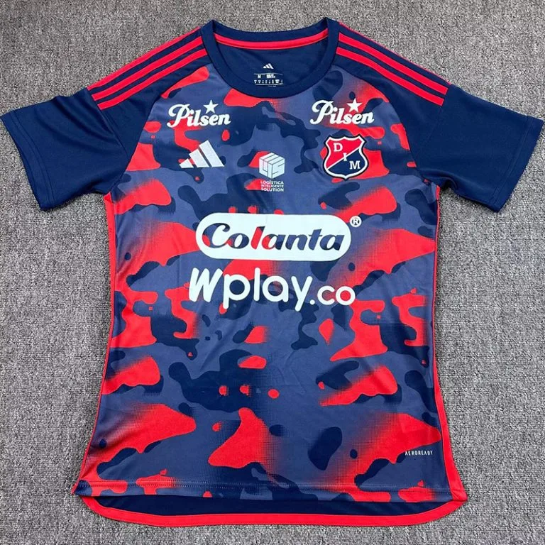 25-26 Independiente Medellín - Camiseta Versión Hincha - Suplente