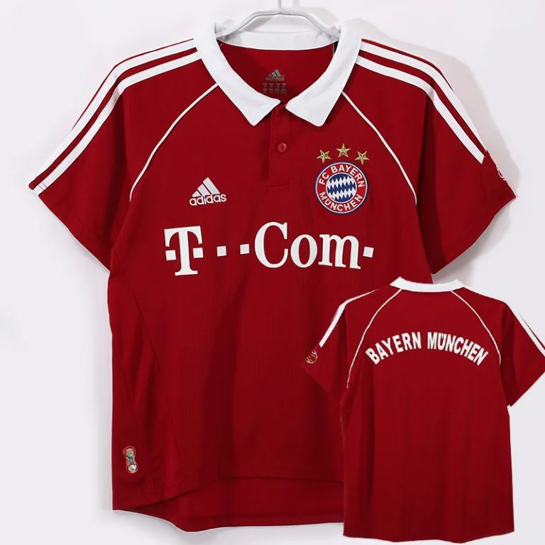 2006-2007 Bayern - Camiseta RETRO - Titular