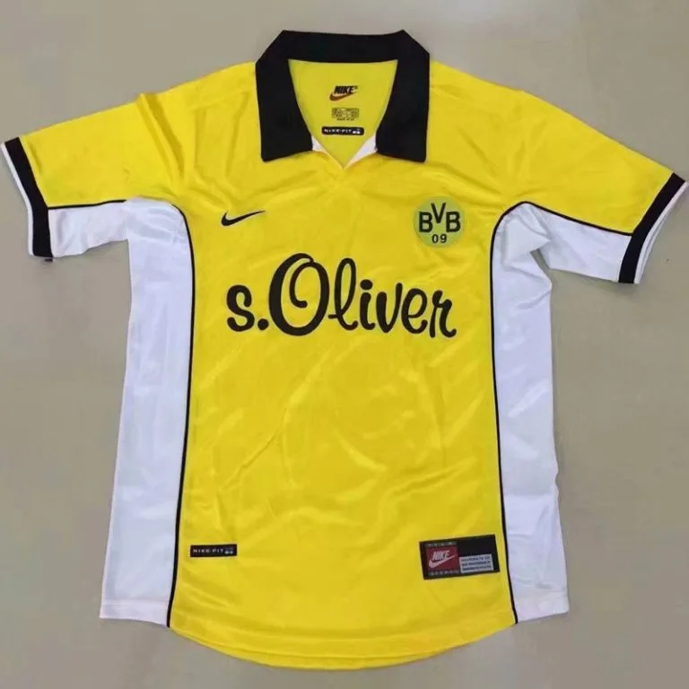 1998-2000 Dortmund - Camiseta RETRO - Titular