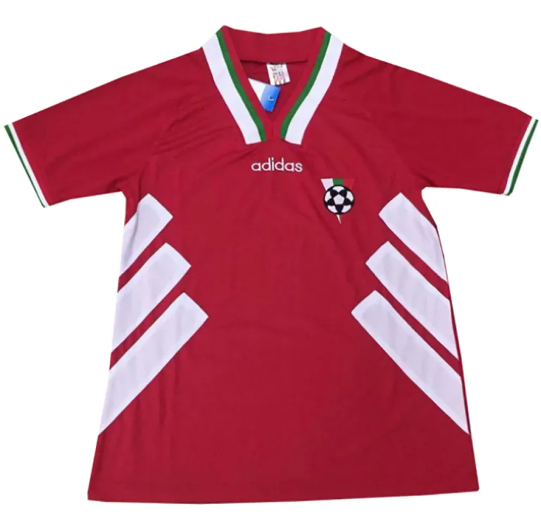 1994 Bulgaria - Camiseta RETRO - Suplente - Rojo