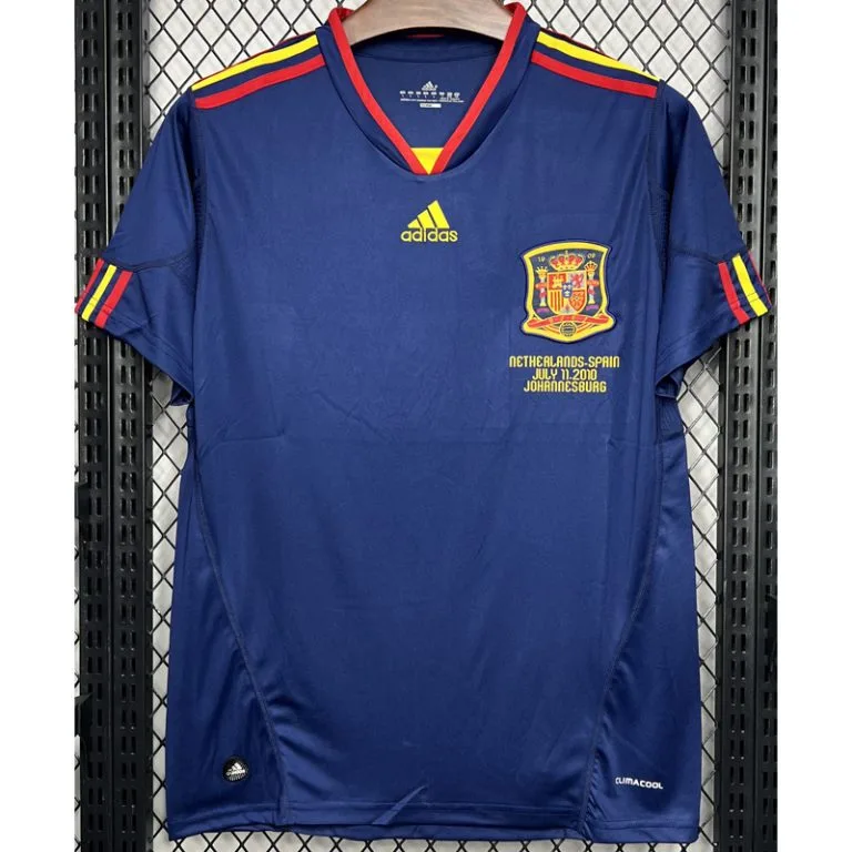 2010 España - Camiseta RETRO - Suplente - Azul Royal
