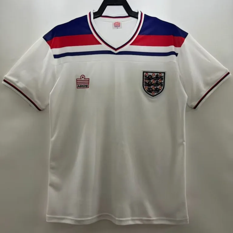 1980-1982 Inglaterra - Camiseta RETRO - Titular - Blanco
