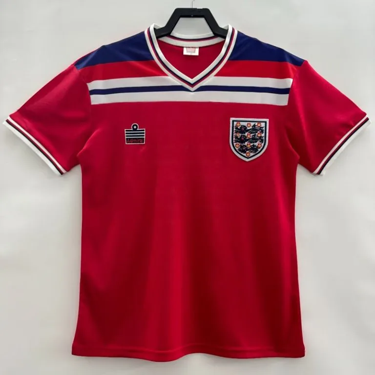 1980-1982 Inglaterra - Camiseta RETRO - Suplente - Rojo