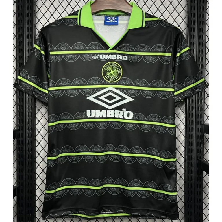 1997-1998 Celtic - Camiseta RETRO - Suplente