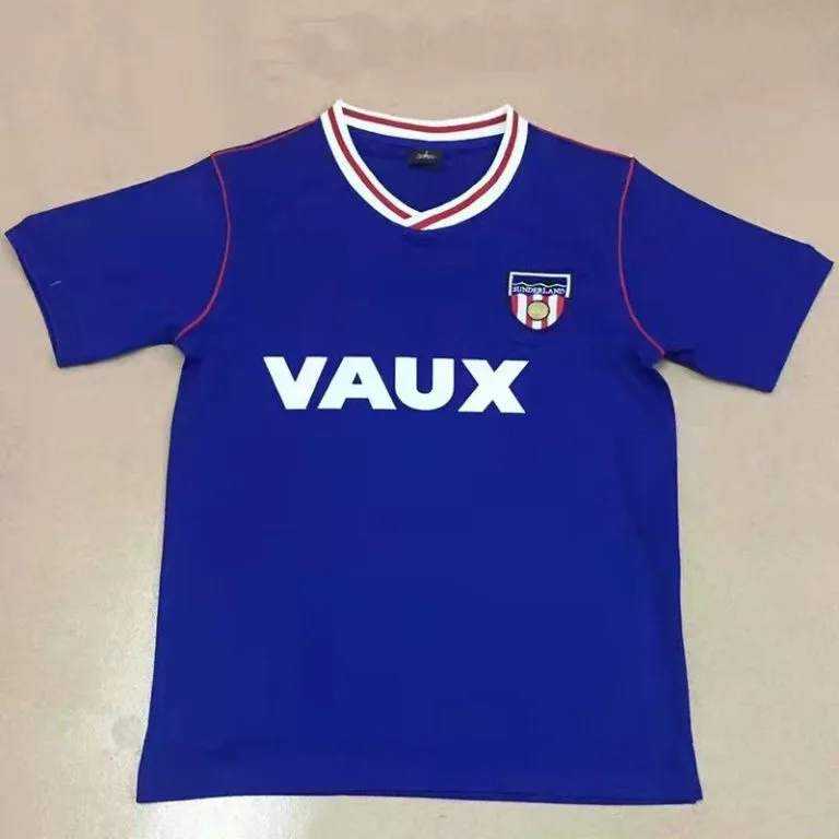 1990 Sunderland - Camiseta RETRO - Azul